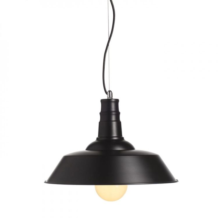 GOLDIE 36 wisząca czarna/biała  230V E27 42W