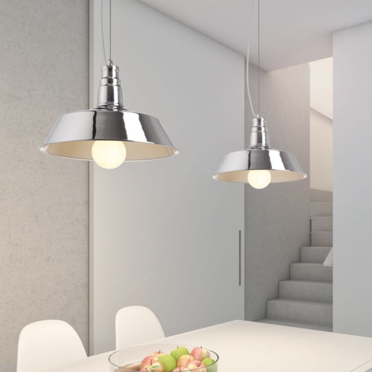 GOLDIE 36 wisząca  chrom 230V E27 42W