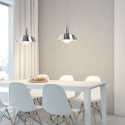 GOLDIE 36 wisząca  chrom 230V E27 42W