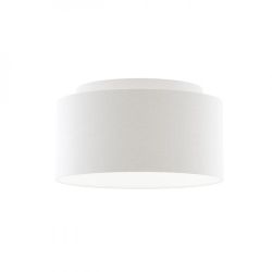 DOUBLE 55/30 abażur  Polycotton biała/białe PCV  max. 23W