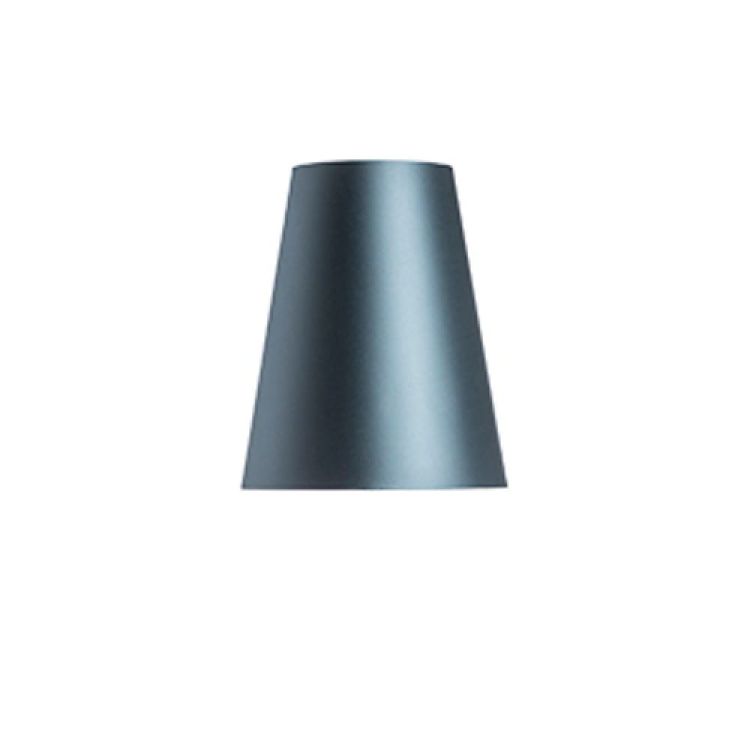 CONNY 25/30 abażur stołowy  Monaco naftowa/srebrene PVC  max. 23W