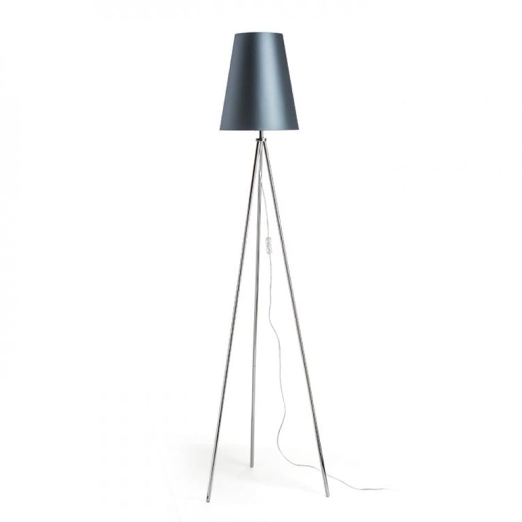 CONNY 25/30 abażur stołowy  Monaco naftowa/srebrene PVC  max. 23W