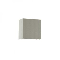 LOPE W 25/14 ścienna  Chintz jasno szara/białe PCV 230V E27 28W