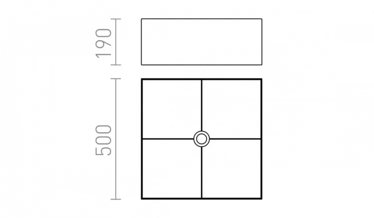 TEMPO 50/19 abażur  Chintz pomarańczowa/białe PCV  max. 23W