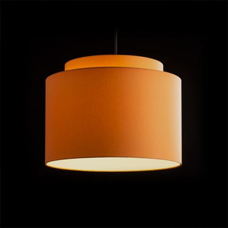 Przejdź do produktu DOUBLE 40/30 abażur  Chintz pomarańczowa/białe PCV  max. 23W
