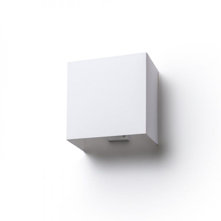 LOPE W 25/14 ścienna  Polycotton biała/białe PCV 230V E27 28W