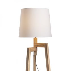 CONNY 35/30 abażur podłogowy  Polycotton biała/białe PCV  max. 23W