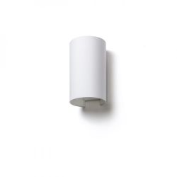 RON W 15/25 ścienna  Polycotton biała/białe PCV 230V E27 28W