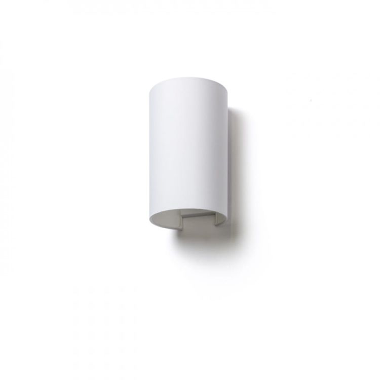 RON W 15/25 ścienna  Polycotton biała/białe PCV 230V E27 28W