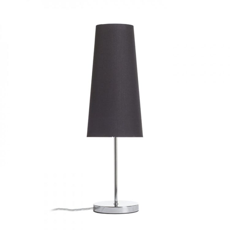 CONNY 15/30 abażur stołowy Polycotton czarna/folia złota max. 23W