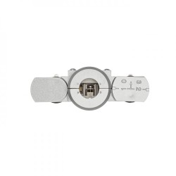 EUTRAC adapter do szyny  3-faz srebrno-szara  230V