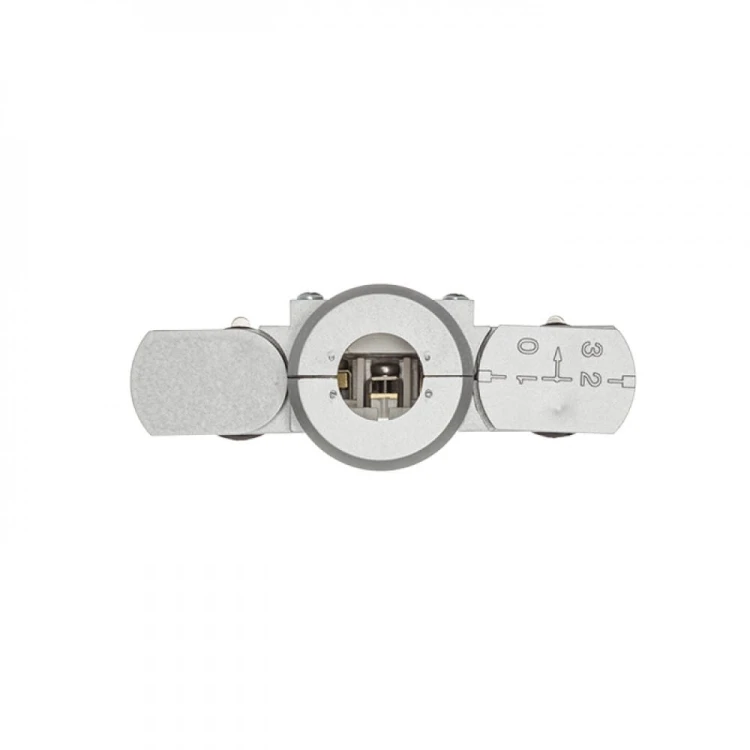 EUTRAC adapter do szyny  3-faz srebrno-szara  230V