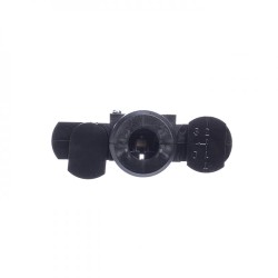 EUTRAC adapter do szyny  3-faz czarna  230V