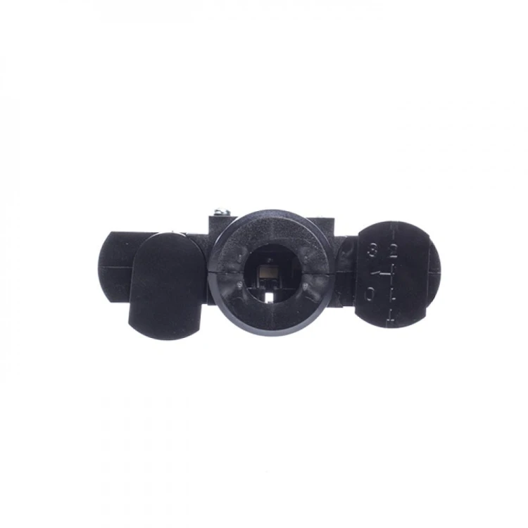 EUTRAC adapter do szyny  3-faz czarna  230V