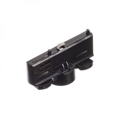 EUTRAC adapter do szyny  3-faz czarna  230V