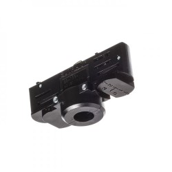 EUTRAC adapter do szyny  3-faz czarna  230V