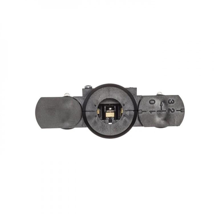 EUTRAC adapter do szyny  3-faz czarna  230V