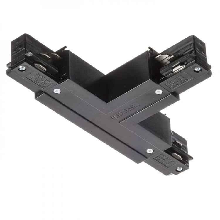 EUTRAC T łącznik prawy czarna  230V