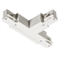 EUTRAC T łącznik prawy biała  230V