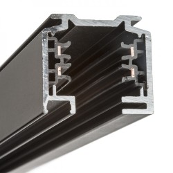 EUTRAC 3m szyna 3-faz czarna  230V
