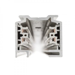 EUTRAC 3m szyna 3-faz biała  230V