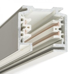 EUTRAC 3m szyna 3-faz biała  230V