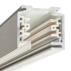 EUTRAC 2m szyna 3-faz biała  230V