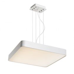 MENSA SQ 48 wisząca  aluminium szczotkowane 230V LED 56W  3000K
