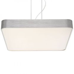 MENSA SQ 48 wisząca  aluminium szczotkowane 230V LED 56W  3000K
