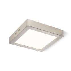 SLENDER SQ 22 natynkowa  nikiel mat 230V LED 18W  3000K