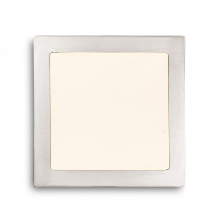 SLENDER SQ 22 natynkowa  nikiel mat 230V LED 18W  3000K