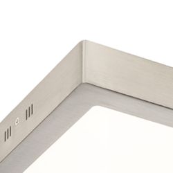 SLENDER SQ 12 natynkowa  nikiel mat 230V LED 6W  3000K