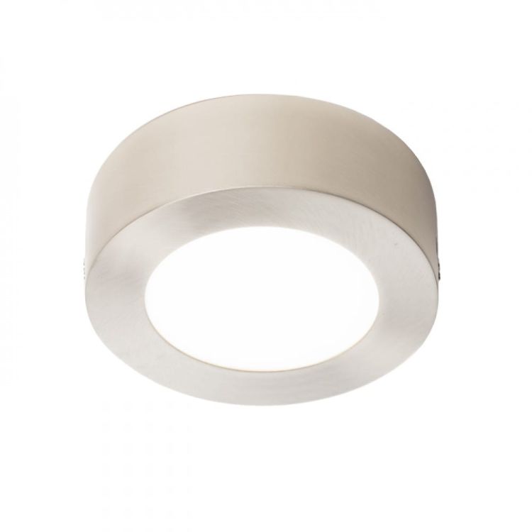 SLENDER R 12 natynkowa  nikiel mat 230V LED 6W  3000K