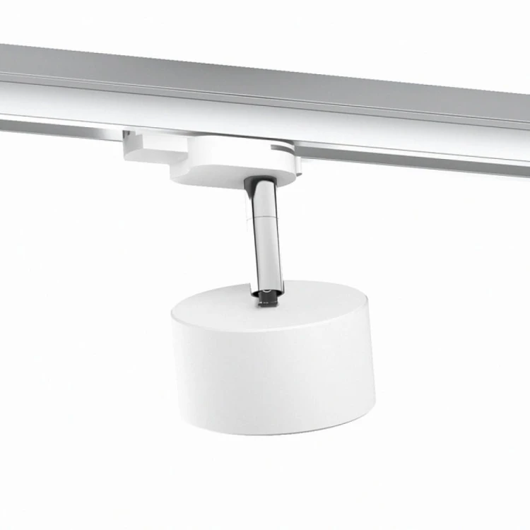 PIXIE do szyny  3-faz biała chrom 230V LED GX53 7W