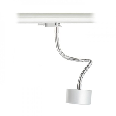 Przejdź do produktu RENDL PIXIE na elastycznym ramieniu do szyny 3-faz srebrno-szara chrom 230V LED GX53 7W