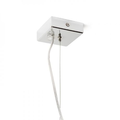 Przejdź do produktu LUCIA 15x15 wisząca  szkło satynowe/chrom 230V LED G9 5W