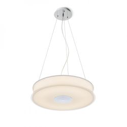 ASTERI wisząca  szkło satynowe/chrom 230V 2GX13 40W