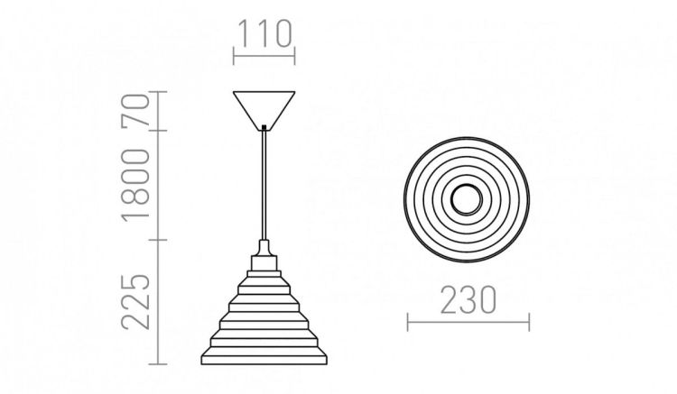 AMICI lampa wisząca z silikonu zielona  230V E27 42W