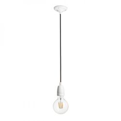 FABIO zestaw wiszący czarna porcelana 230V E27 42W