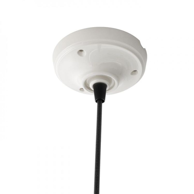 FABIO zestaw wiszący czarna porcelana 230V E27 42W