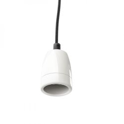 FABIO zestaw wiszący czarna porcelana 230V E27 42W