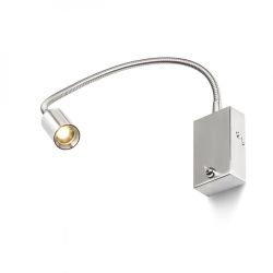 VERSA ścienna  nikiel mat 230V LED 3W 40°  3000K