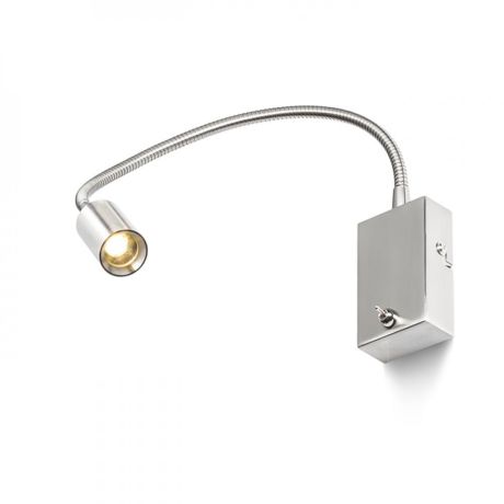 Przejdź do produktu VERSA ścienna  nikiel mat 230V LED 3W 40°  3000K