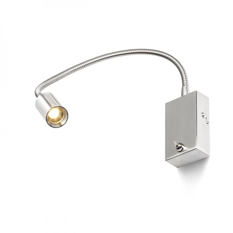 VERSA ścienna  nikiel mat 230V LED 3W 40°  3000K