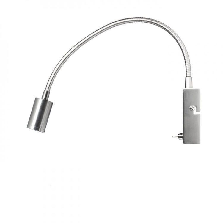 VERSA ścienna  nikiel mat 230V LED 3W 40°  3000K