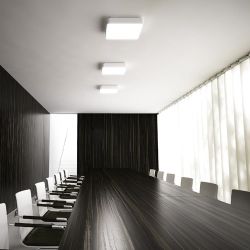 MENSA SQ 40 sufitowa biała  230V LED 38W  3000K