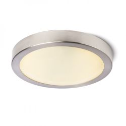 BARRY sufitowa  nikiel mat 230V 2GX13 22W IP44