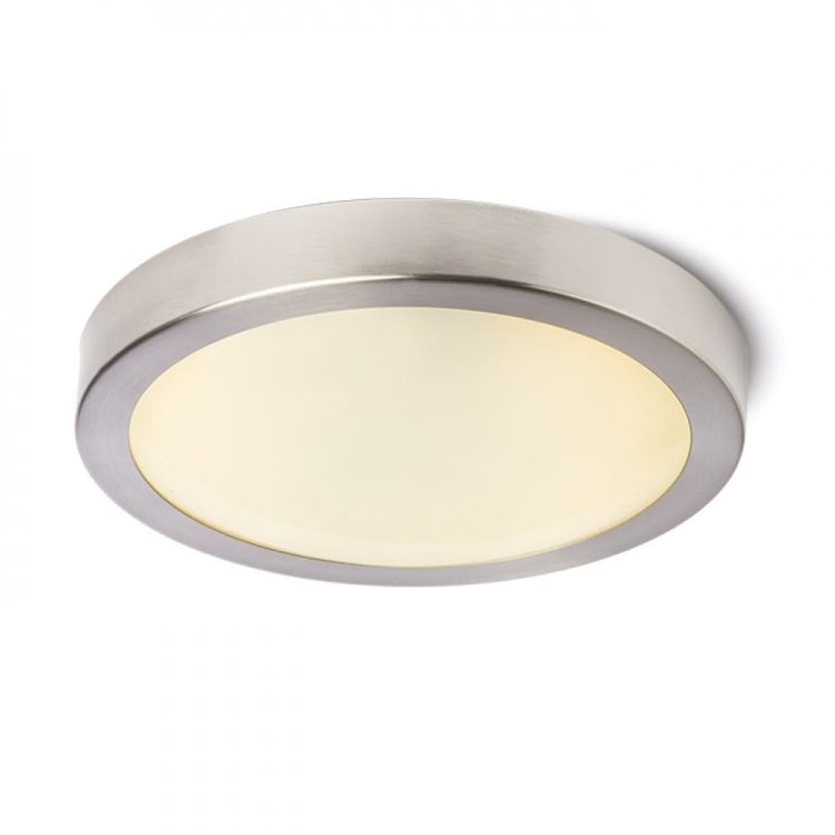 BARRY sufitowa  nikiel mat 230V 2GX13 22W IP44