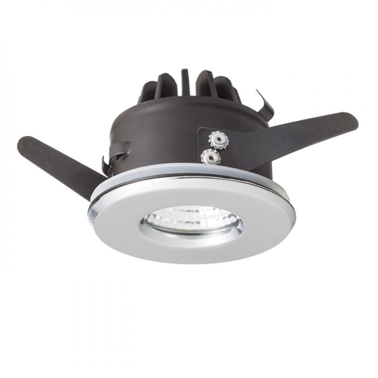 MERGO R wpuszczana  chrom 230V LED 6.5W IP44  3000K