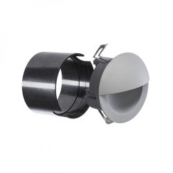 ASTERIA wpuszczana srebrno-szara  230V LED 3W IP54  3000K